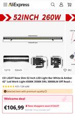 Led bar 52 inch., Auto diversen, Ophalen of Verzenden, Nieuw