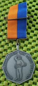 Medaille:  Midwinterwandeltocht "WSV Comtu Westland "., Verzenden, Overige materialen, Nederland