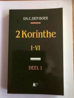 2 Korinthiërs I- VI Deel 1 – Ds. C. den Boer, Ophalen of Verzenden, Zo goed als nieuw