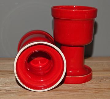 2 Design retro goblet bekers jaren 80/90 Italiaans of Deens  beschikbaar voor biedingen