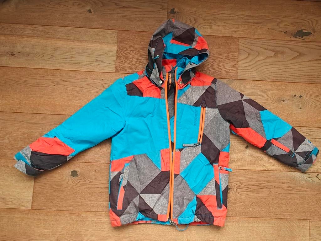 Protest Ski Jas 140cm - Goede Staat, Ophalen of Verzenden, Gebruikt, Protest, Jongen of Meisje