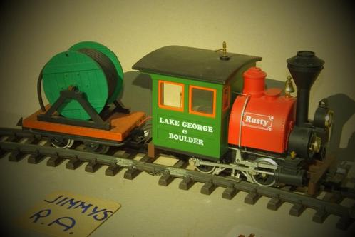 LGB lok + wagon, Hobby en Vrije tijd, Modeltreinen | Overige schalen, Gebruikt, Wagon, Gelijkstroom, LGB, Analoog, Ophalen of Verzenden