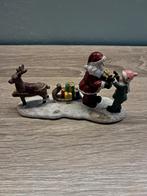 Kerstman met rendier en kind, Diversen, Kerst, Ophalen of Verzenden, Zo goed als nieuw