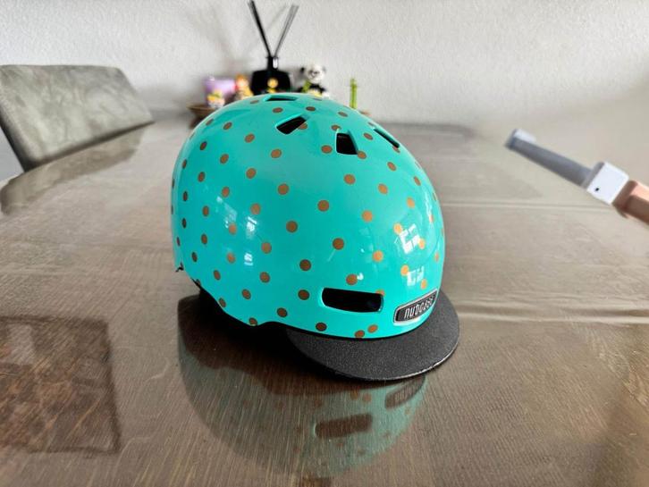 Fietshelm Nutcase - Zo goed als nieuw!, Fietsen en Brommers, Fietsaccessoires | Fietshelmen, Zo goed als nieuw, Meisje, S, Ophalen of Verzenden