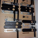 Zwart deurbeslag, Ophalen, Nieuw, IJzer, Klink of Kruk