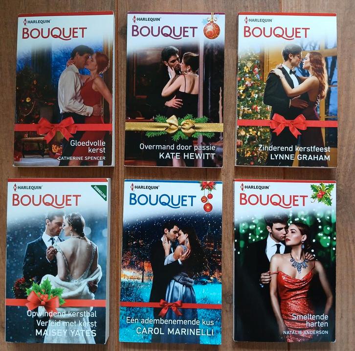 HARLEQUIN BOUQUET REEKS KERST ROMANS, Boeken, Romans, Zo goed als nieuw, Nederland, Ophalen of Verzenden