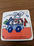 483 Sticker Bezemwagen Hago de Schoonmakers v. Ned., Ophalen of Verzenden, Zo goed als nieuw, Overige typen