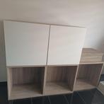 Wandkasten  van Besta (ikea), Huis en Inrichting, Kasten | Wandmeubels, Ophalen, Met deur(en), Glas, Zo goed als nieuw
