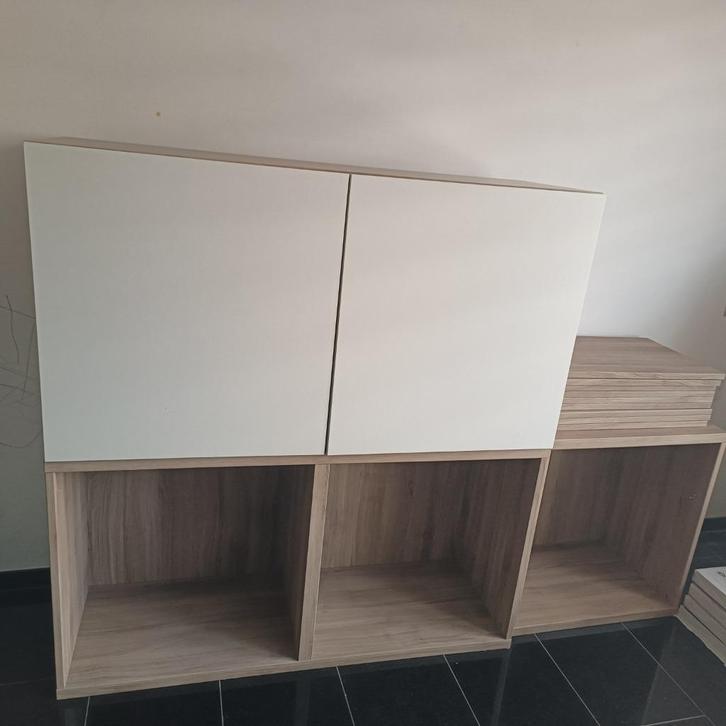 Wandkasten  van Besta (ikea), Huis en Inrichting, Kasten | Wandmeubels, Zo goed als nieuw, Minder dan 100 cm, Minder dan 150 cm