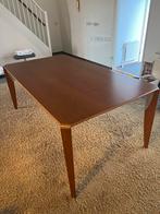 Leolux Houten Eettafel, Huis en Inrichting, Gebruikt, 100 tot 150 cm, Eikenhout, Ophalen of Verzenden