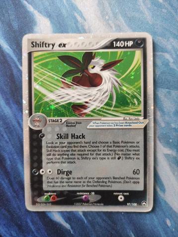 Shiftry ex - 97/108 - Power Keepers Ultra Rare - PL