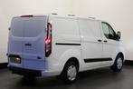 Ford Transit Custom 2.0 TDCI EURO 6 - Airco - Navi - Cruise, Voorwielaandrijving, Stof, 4 cilinders, Wit