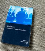 Handboek publieke verantwoording, Sociale wetenschap, Ophalen of Verzenden, Hester van de Bovenkamp; Ineke Boers; Gijs Jan Brandsma; Mark...