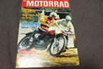 das Motorrad februari 1970 Maico Suzuki T500 technik, Ophalen of Verzenden, Gelezen
