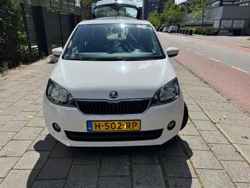 Skoda Citigo 1.0 T 50KW 2014 Wit, Auto's, Skoda, Particulier, Citigo, ABS, Airbags, Airconditioning, Boordcomputer, Centrale vergrendeling