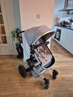 Joolz Day3 Quadro Grigio +regenhoes - goede staat, Kinderen en Baby's, Kinderwagens en Combinaties, Zo goed als nieuw, Combiwagen