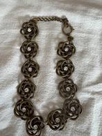 Vintage Ermani Bulatti Ketting, Sieraden, Tassen en Uiterlijk, Kettingen, Overige materialen, Gebruikt, Ophalen of Verzenden, Goud