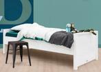 NIEUWE BEDDEN VAN BOPITA met lattenbodem en eventueel matras, 90 cm, Eenpersoons, ., Wit