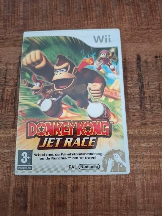 Nintendo wii Donkey Kong Jet Race ., Spelcomputers en Games, Games | Nintendo Wii, Zo goed als nieuw, Avontuur en Actie, 3 spelers of meer