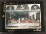 Clementoni Puzzel Het Laatste Avondmaal  Leonardo da Vinci, Ophalen of Verzenden, 500 t/m 1500 stukjes, Gebruikt, Legpuzzel