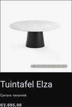 NIEUWE ronde tuintafel 12mm VOLKERAMIEK dia150cm, Ophalen, Nieuw, Rechthoekig