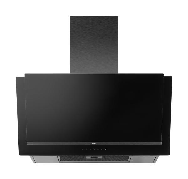 Atag WS8012DM Wandschouw Afzuigkap, Witgoed en Apparatuur, Afzuigkappen, Zo goed als nieuw, Inbouw, Wandschouwkap, 400 tot 600 m³ per uur