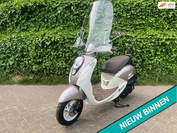 Sym Mio 1.265km MOKKA WINDSCHERM HOOG BETAAL met in3