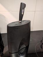 Jamie Oliver knife block (5 knives) black, Ophalen of Verzenden, Zo goed als nieuw, Kunststof