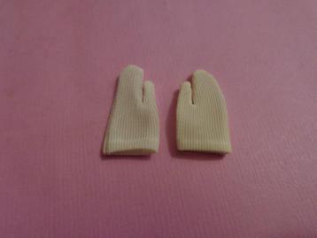 Barbie vintage korte witte handschoentjes beschikbaar voor biedingen