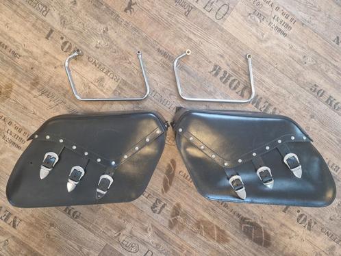 Tassen set Yamaha XV1600 Wildstar koffers Leder tassenset, Motoren, Onderdelen | Yamaha, Gebruikt, Ophalen of Verzenden
