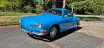 Volkswagen Karmann Ghia 1.5 1969 Blauw, Auto's, Achterwielaandrijving, 43 pk, Leder en Stof, Handgeschakeld