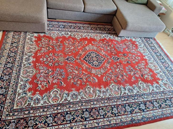 Vintage Perzisch Tapijt 3.50 bij 2.40, Huis en Inrichting, Stoffering | Tapijten en Kleden, Gebruikt, 200 cm of meer, 200 cm of meer