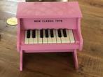 New Classic Toys piano roze, Gebruikt, Ophalen