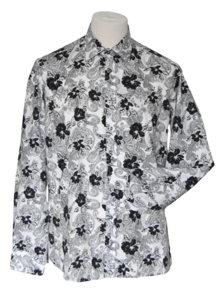 Nieuw Sand Copenhagen overhemd, zwart/wit, Mt. 42 / L, Kleding | Heren, Overhemden, Nieuw, Halswijdte 41/42 (L), Verzenden