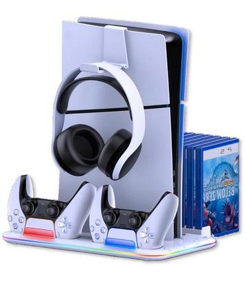 PS5 Standaard met Koeling & Controller Oplader beschikbaar voor biedingen