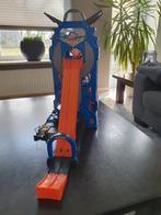 Hot Wheels mega parkeertoren garage, Ophalen, Zo goed als nieuw, Handmatig, Hot Wheels