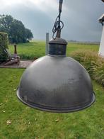 Metalen Hanglamp Industrieel, Gebruikt, Ophalen of Verzenden, Metaal, Minder dan 50 cm