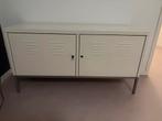 IKEA Metalen kast met deurtjes wit, Ophalen, Gebruikt, 100 tot 150 cm, Minder dan 100 cm
