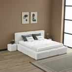 Esila 2-persoons opbergbed - Wit