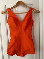 Vintage badpak oranje S met ouderwetse cups, Kleding | Dames, Badmode en Zwemkleding, Ophalen of Verzenden, Zo goed als nieuw