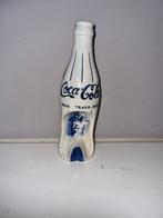 Vintage Coca-Cola Fles Delfts Blauw (Curaçao), Verzamelen, Ophalen of Verzenden