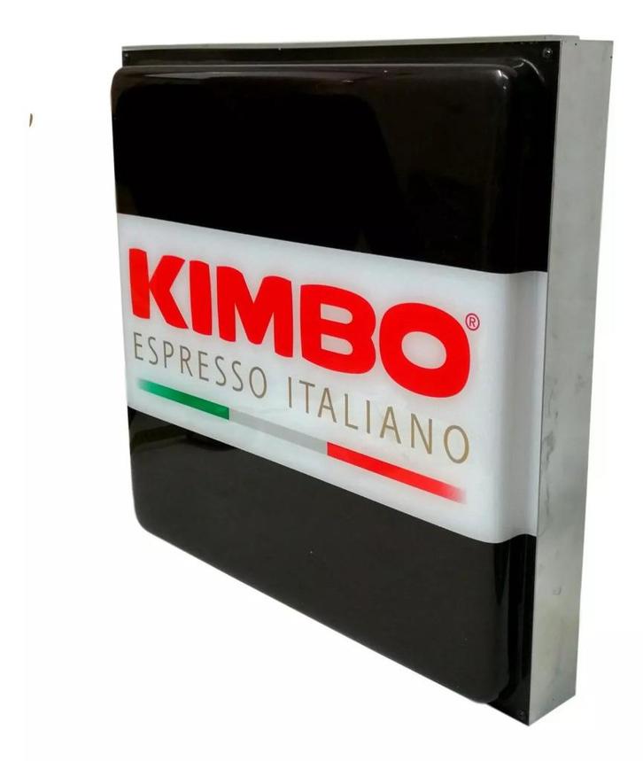 collectable lichtreclame dubbelzijdig  KIMBO 50x50cm beugel, Verzamelen, Merken en Reclamevoorwerpen, Nieuw, Lichtbak of (neon) lamp