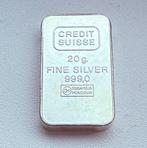 3x 20 gram zilver Credit Suisse / Cook Island / Argor 999, Ophalen of Verzenden, Zilver