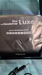 Blue Mr Handsfree Luxe Bluetooth Headset, Overige merken, Gebruikt, Draadloos, Op oor (supra aural)