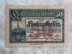 50 heller 1920, Oostenrijk., Verzenden, Oostenrijk, Los biljet