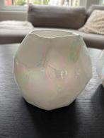 Pols Potten Graphic Luster waxinelichthouder., Overige materialen, Wit, Nieuw, Ophalen of Verzenden