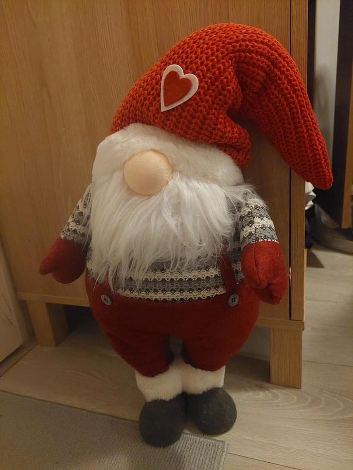 Kerstdecoratie gnome, Diversen, Kerst, Zo goed als nieuw, Ophalen