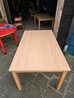 Kdv houten tafel, Gebruikt, 100 tot 150 cm, Rechthoekig, 50 tot 100 cm