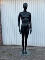 Paspop /etalagepop dame zwart verstelbaar, Ophalen, Gebruikt