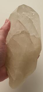 Mega grote Elestiale bergkristal met zwavel 1,7 Kilo!!!, Ophalen of Verzenden, Mineraal